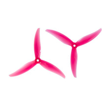 10Pair Drone Propeller 5127.5 5.1inch 3 Blades PC Propeller for RC FPV Freestyle Drones Accessories Part Pink