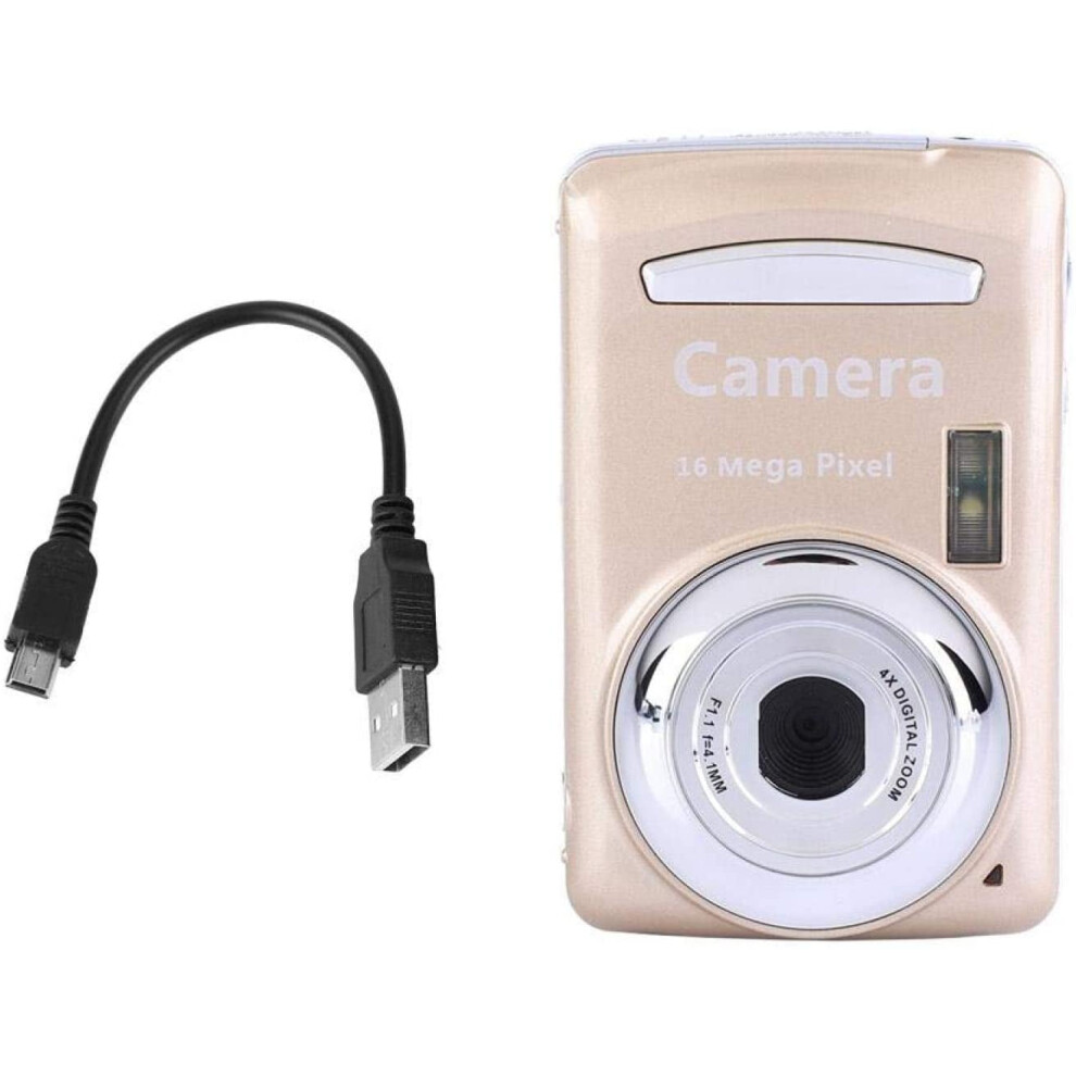 Digital Camera Recorder, Vlogging Camera 2Mp 720P 30Fps Hd Mini Digital Video Camera For Beginner For Teens Kids Light 9191629461332
