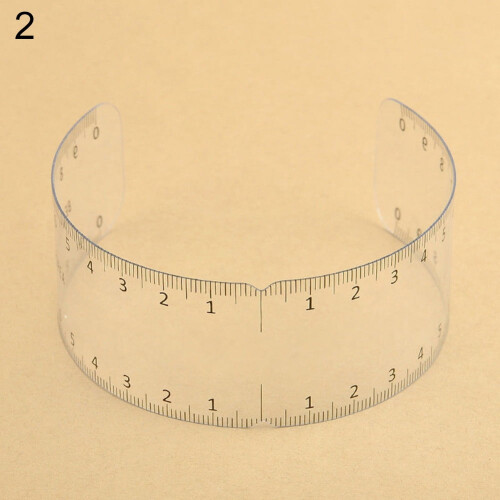 Happydeer Microblading Measure Semi Permanent Stencil Makeup Eyebrow Tattoo Guide Ruler