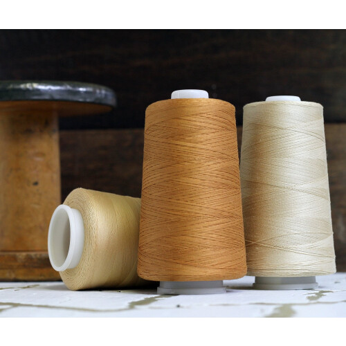 Βαμβακερό νήμα βαρέως τύπου 2500M κώνοι από Threadart - 40/3 - Χρώμα μαύρο - 17 διαθέσιμα 2