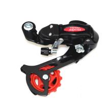 Rallonge de patte de dérailleur arrière Eease7 en alliage d'aluminium pour VTT (noir)