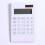 Donemore Calculator Αριθμομηχανή 12 ψηφίων, Φορητή χαριτωμένη λεπτή ηλιακή αριθμομηχανή με 7