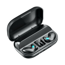 Căști Tarmeek Mini Bluetooth 5.3, afișaj LED, reducere a zgomotului, căști wireless intraauriculare cu dopuri de urechi pentru copii și adulți