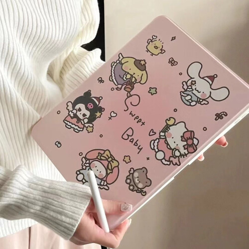 Κινούμενα σχέδια Hello Kitty 10,2 ιντσών συμβατό με Apple συμβατό με iPad 9/8 προστατευτικό