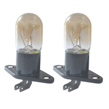 2 Lâmpadas para Forno de Micro-ondas 250V 2A 20W Compatíveis com a Maioria das Marcas Midea