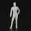 1:50 White Figures Architectural Model Human Scale HO Model Plastic Peoples,10 Pieces 5