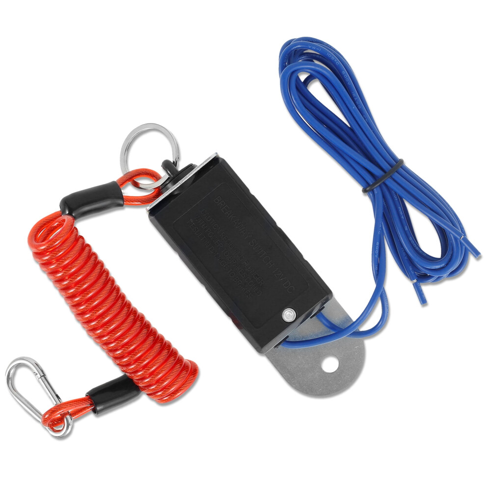 Trailer Breakaway Switch Compatible With Rv Towing, Electric Brake Control Cable, Easy Install For Trailer Vehicle 9191629568277
