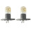 2 τεμάχια λάμπα φούρνου μικροκυμάτων 250V2A20W κατάλληλη για Midea Most Brand 6