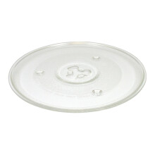 Bandejas de Assar WIURAY para Forno, Nova Placa Giratória de Vidro para Micro-ondas, 10 5/8" (270 mm), Compatível com Diversos Modelos