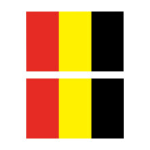 2025 & CISIL Fashion Flag Aufkleber 60*80mm2022Gesicht Temporärer Aufkleber