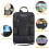 2-PAK Universal Bilbagsæde Mobil-/Tabletholder Sort 3