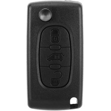 Guscio di ricambio per telecomando chiave Peugeot Partner, guscio protettivo per telecomando auto a 3 pulsanti per Citroen Berlingo o DISPATCH,