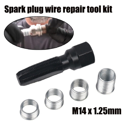 Βύσμα επαναφοράς M14*1,25mm, εργαλείο επισκευής επαναφοράς σπειρώματος, κιτ γλυφάνων