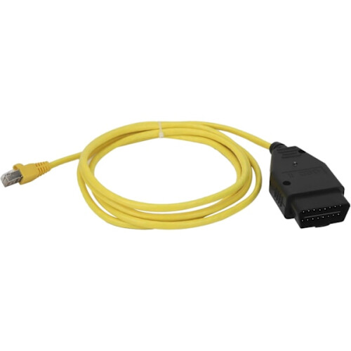 Câble Ethernet vers OBD, câble OBD2 Ethernet vers OBD, interface ENET, outil de diagnostic et de codage de données, compatible avec les séries