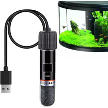 Mini akvarievarmer | Termostat 10W USB oppladbar varmestang | Plassbesparende varmeverktøy for akvarier og små akvarier