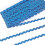 27Yards1/4inch Χρυσή πλεξούδα με κύμα S, μεταλλική κορδέλα πολυεστέρα με λάμψη για γάμο, 2