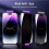 [2-PACK] Συμβατό με προστασία απορρήτου iPhone14Pro Προστατευτικό οθόνης από σκληρυμένο 2