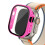 Γυαλί+Θήκη για Apple Watch Ultra2 49mm, Προφυλακτήρας υπολογιστή + Προστατευτικό οθόνης με 1