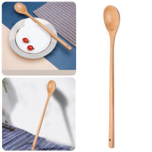 WinysinHolzlöffel und -gabel, Küchenutensilien, Suppenlöffel, Teelöffel, Geschirr