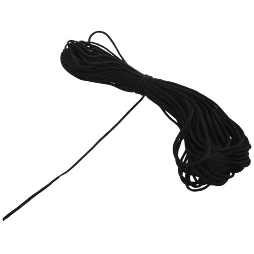 2X100Ft550Paracord Σχοινί Αλεξίπτωτου Επιβίωσης - Μαύρο 2