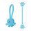 Winysin10PCS Κλιπ καλωδίων Καλωδίων Οργανωτές καλωδίων Επαναχρησιμοποιήσιμα κορδόνια 2