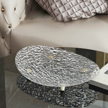 Jacenvly Fruit Glacier Patroon Fruit Salontafel Fruitschaal voor Gedroogd Fruit en Snacks Verjaardagscadeaus voor Vrouwen Opruimingsartikelen voor