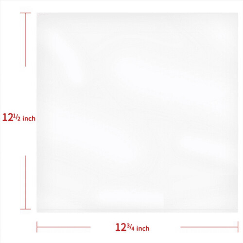 90 Sacos Planos com Abertura Superior, Capa Externa de Plástico Resistente de 6,7 Mil para Discos de Vinil de 12 Polegadas (Duplo/Gatefold), 2LPs, 2