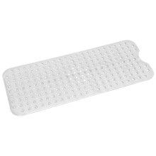 [Set van 2] Antislip badmat, douchemat, BPA-vrij, massagefunctie, antibacterieel, met zuignappen, wasbaar, voor badkamer, keuken en zwembad