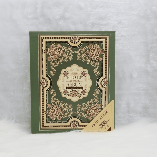 Μεγάλο άλμπουμ SHAOSZC για scrapbooking, 200 σελίδες χωρίς οξύ + 50 θήκες, οργανωτής 1
