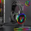 Ikohbadg Over-Ear Gaming Headset with Mic, Black 1