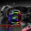 Ikohbadg Over-Ear Gaming Headset with Mic, Black 7