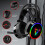 Ikohbadg Over-Ear Gaming Headset with Mic, Black 5