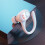 Quinlirra Bluetooth stereo oortelefoon met microfoon, compatibel met iOS en Android, wit 3