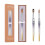 Size 8 Kolinsky Acrylic Nail Brush with Gradient Metal Handle for Precise Acrylic Application 1