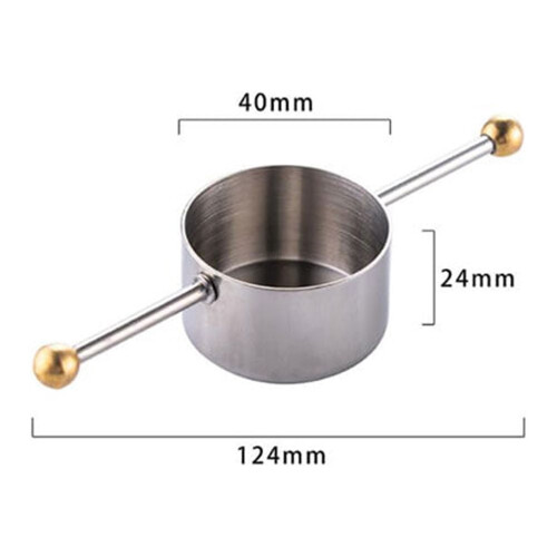 Eease Cocktail Jigger30ml Rustfrit Stål Shotglas Bartendingværktøj 1