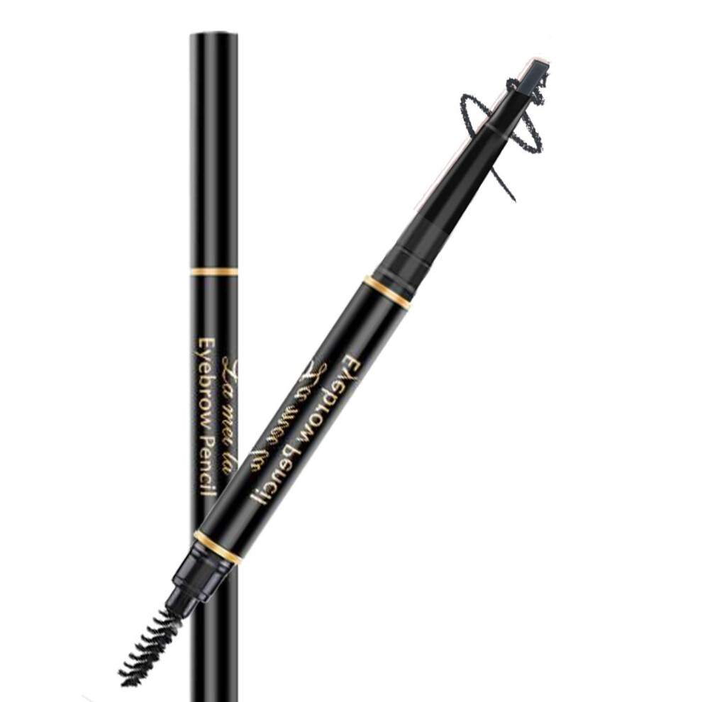 Micro Brow Pencil Waterproof Eyebrow Pencil for Sparse Brows with Precision Tip 05 Misty Gray