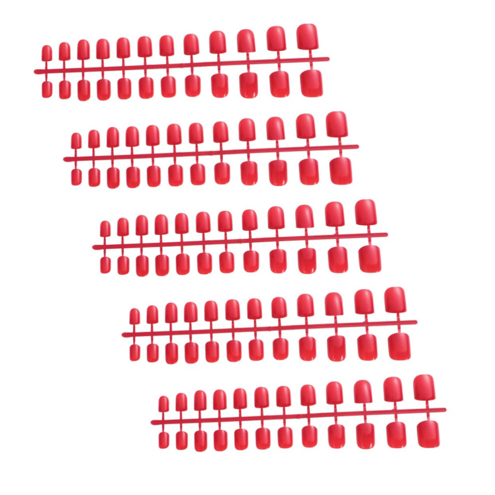 120PCS Full Cover Fake Nails Easy Trim Durable Press On Nails for Salon and Home Manicure