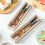 3 τεμάχια/σετ ξύλινα κουτάλια chopsticks φυσικό χειροποίητο ιαπωνικό στυλ με κουτί 3