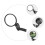 Handlebar Mirror Rearview Bike Camera Practical Mirrors Acrylic Plastic 3