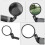 Handlebar Mirror Rearview Bike Camera Practical Mirrors Acrylic Plastic 6