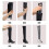 8 Pcs Boot Shaper Inserts Holder Stand Reusable Tall Boot Support Trees for Long Boots Black Prevent Creasing Bending 6