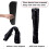 8 Pcs Boot Shaper Inserts Holder Stand Reusable Tall Boot Support Trees for Long Boots Black Prevent Creasing Bending 5