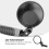 Handlebar Mirror Rearview Bike Camera Practical Mirrors Acrylic Plastic 2