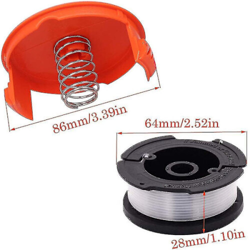 Black+decker A6481 καρούλι + 6 τεμάχια πετονιάς για χορτοκοπτικό Reflex null none 2