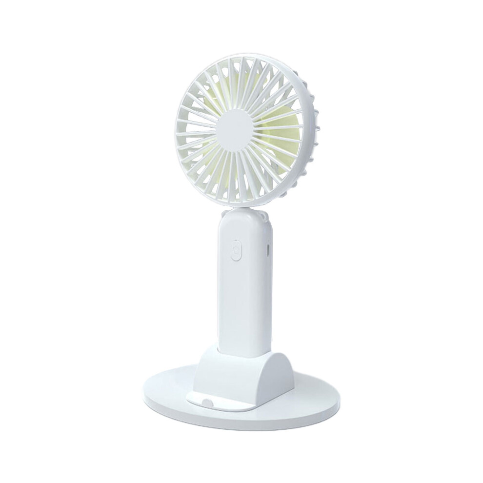 Zeceouar Usb Handheld Fan - Reversible, 3 Speeds, Vertical Blowing, Compact Folding Design - Compatible With Desk & Travel 9340258941689