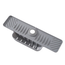 Almohadilla para grifo de cocina, almohadilla antideslizante para fregadero con bolsillo, almohadilla de succión para baño