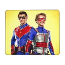 Alfombrilla de ratón Henry Danger con borde cosido, base de goma antideslizante, tejido de licra lavable, compatible con ordenadores y portátiles.