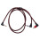 Cabo Y de 3,5 mm macho para 2 RCA com conector AUX para microfone, para laptop, 1 m (90 graus) 1