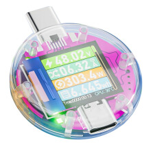 48V Type-C Tester PD Ψηφιακό Βολτόμετρο Αμπερόμετρο Τάσης Ρεύματος Ανιχνευτής Volt Amp