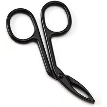 Pinça para Sobrancelhas em Formato de Tesoura - Pinça de Ponta Reta para Depilar Cabelo e Sobrancelhas - Cuidados Pessoais